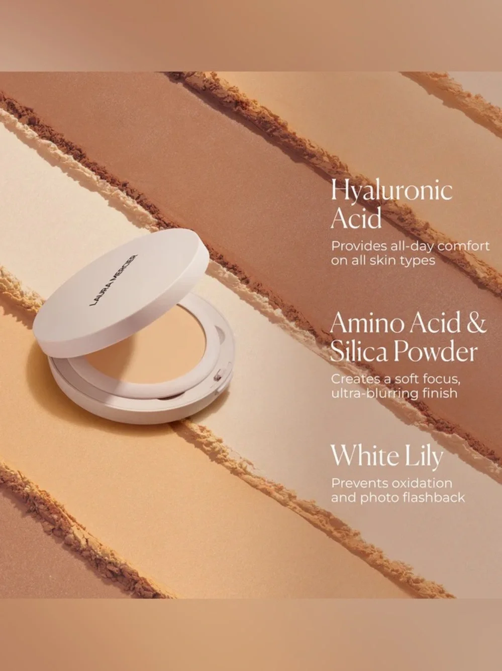 Laura Mercier Translucent Honey Translucent Pressed Setting Powder Ultra-Blur